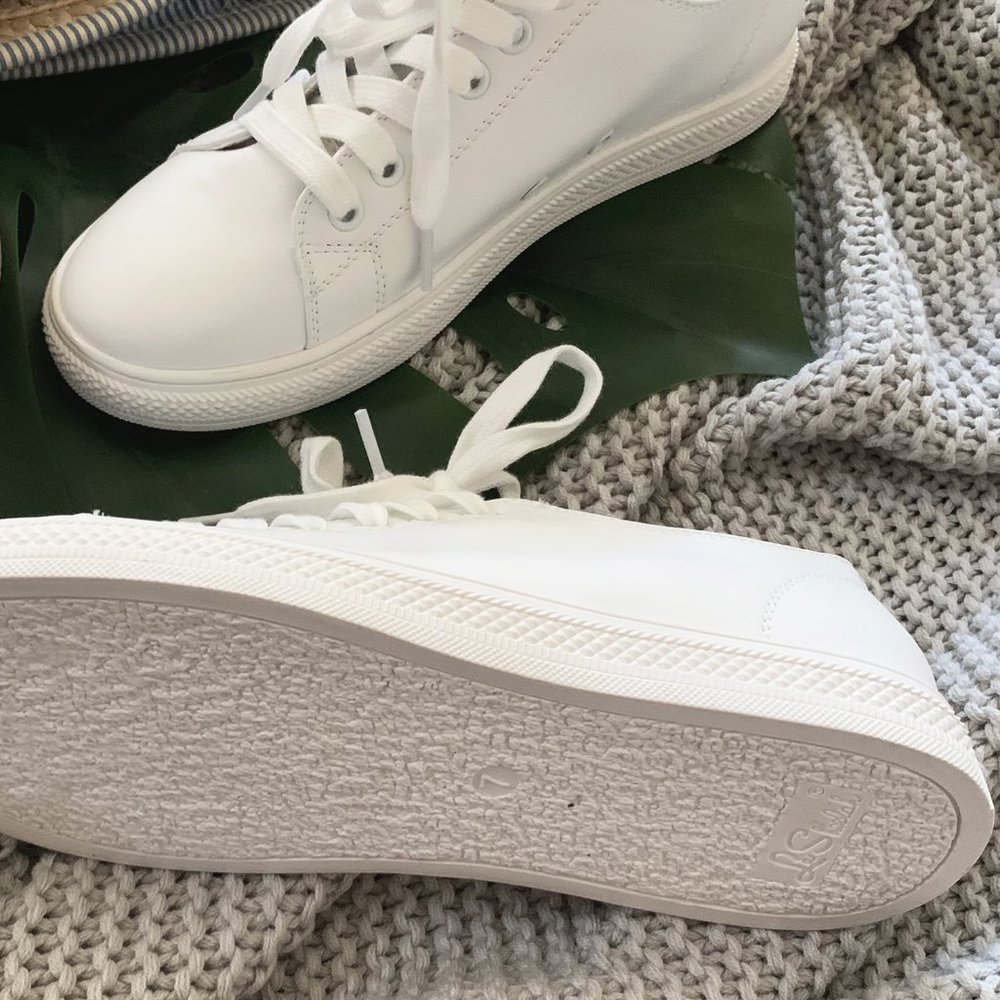 NEW🔥 Genuine Leather Lace-Up Casual Comfy Sneaker - Picture 6 of 7